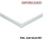 Λάστιχο πόρτας συντήρησης ψυγείου BAUKNECHT, WHIRPOOL, 481246668068